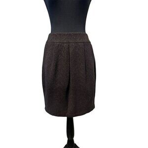 Eileen Fisher Womens Wool Blend Skirt Work Attire Old Money Scandinavian XS